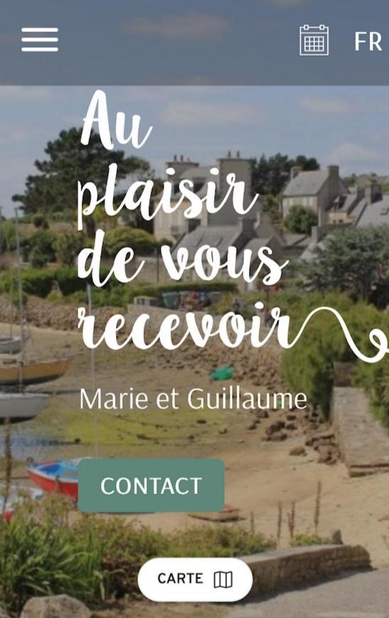 Vila La Grange De Marcel Saint-Pol-de-Léon Exteriér fotografie